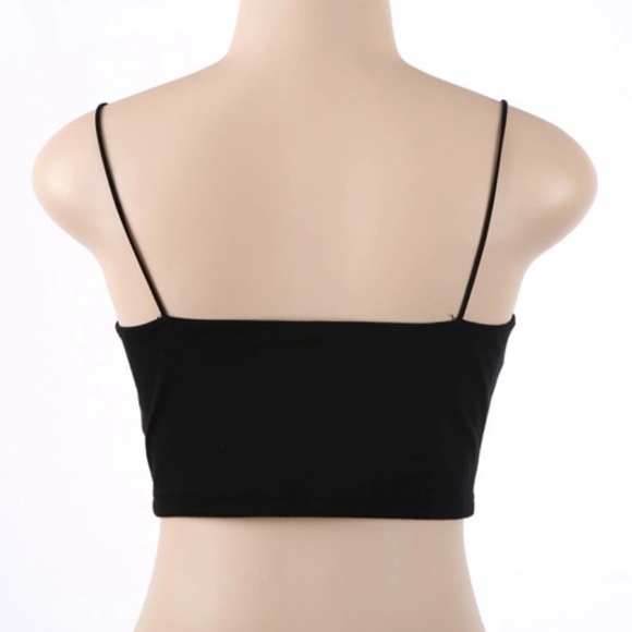 Spaghetti strap crop top - Picture 4 of 6
